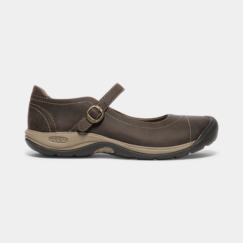 Keen Presidio II Womens Mary Jane Shoes Chocolate Sale (1920-BJUQV)